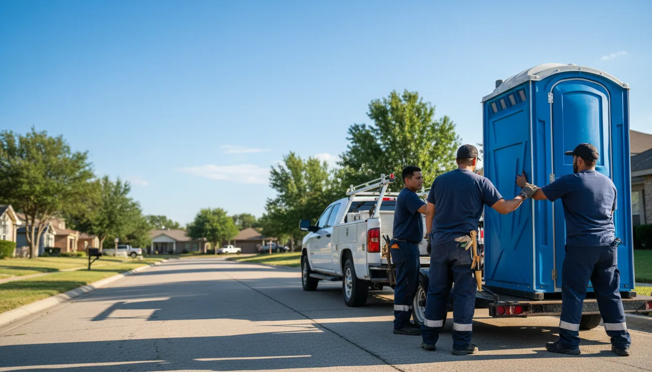 Portable Toilet Rental in Evangeline, LA near me